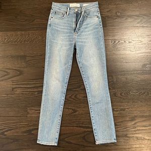 Denim Forum Lola High Rise Skinny Jean (size 25)